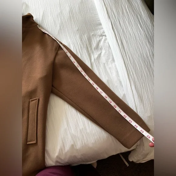 Zara Women's Brown Coat - Picture 5 of 7